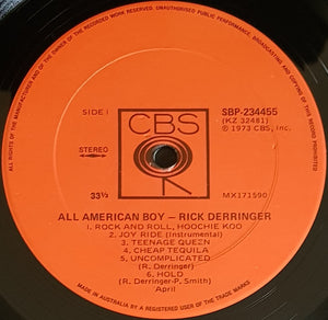 Derringer, Rick & The Mccoys - All American Boy