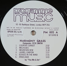 Load image into Gallery viewer, V/A - Harmony Grass / Reggae  Programme Music - PM 005