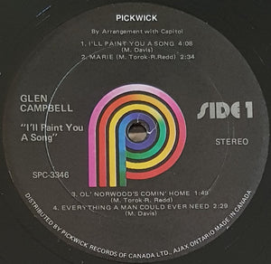 Campbell, Glen - I'll Paint You A Song