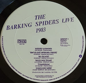 Cold Chisel - The Barking Spiders Live 1983