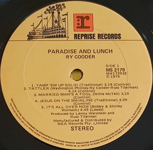 Ry Cooder - Paradise And Lunch
