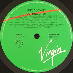 Cutting Crew - Broadcast