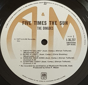 Dingoes - Five Times The Sun