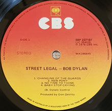 Load image into Gallery viewer, Bob Dylan - Street Legal