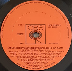 Gene Autry - Gene Autry's Country Music Hall Of Fame Album