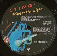 Load image into Gallery viewer, Sting (The Police)- Bring On The Night