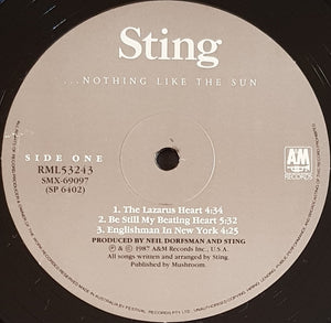 Sting (The Police)- ...Nothing Like The Sun