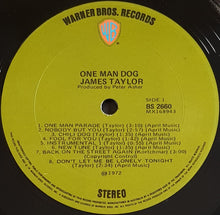 Load image into Gallery viewer, Taylor, James - One Man Dog