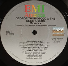 Load image into Gallery viewer, George Thorogood And The Destroyers- Maverick