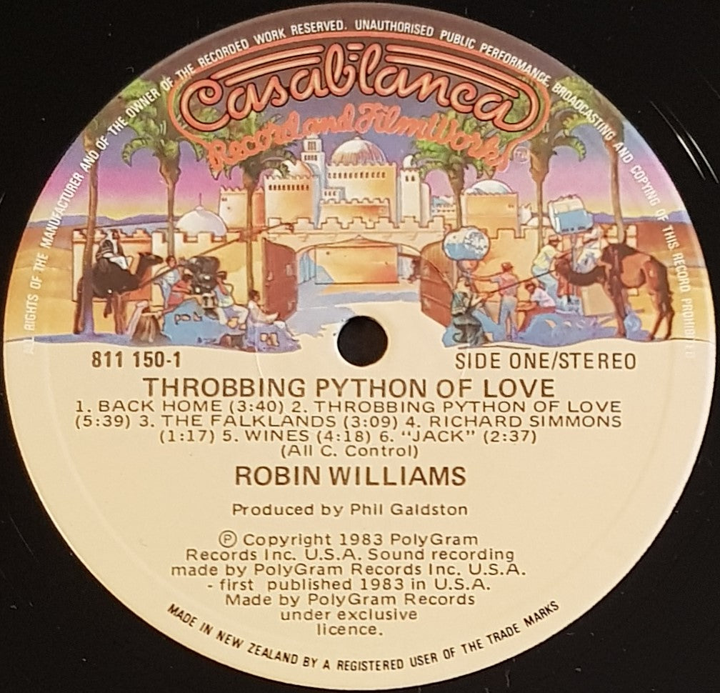 Williams, Robin - Throbbing Python Of Love – Vicious Sloth Collectables