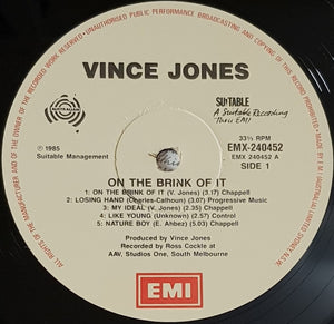 Jones, Vince - On The Brink Of It