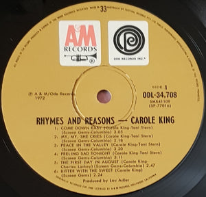 King, Carole - Rhymes & Reasons