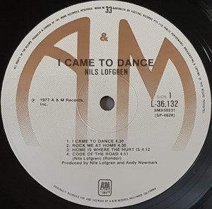 Nils Lofgren - I Came To Dance