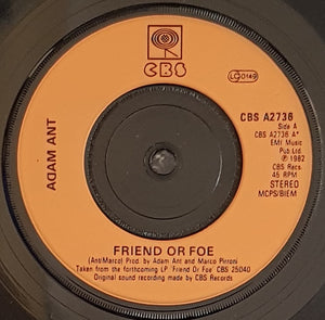 Adam Ant - Friend Or Foe