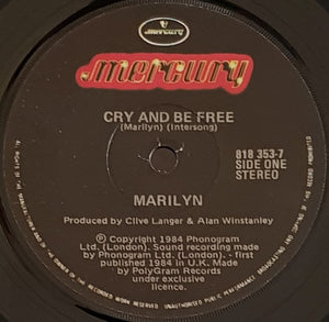 Marilyn - Cry And Be Free