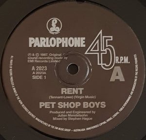 Pet Shop Boys - Rent