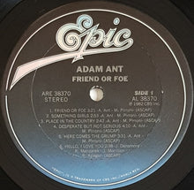 Load image into Gallery viewer, Adam Ant - Friend Or Foe