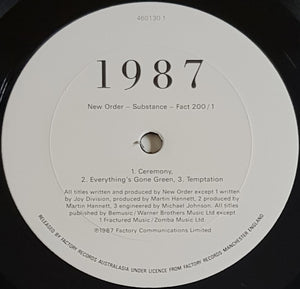 New Order - Substance
