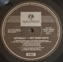 Load image into Gallery viewer, Pet Shop Boys - Actually