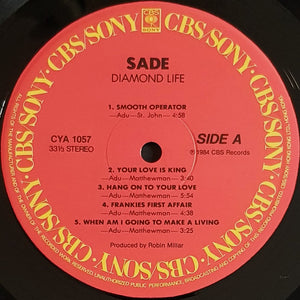 Sade - Diamond Life