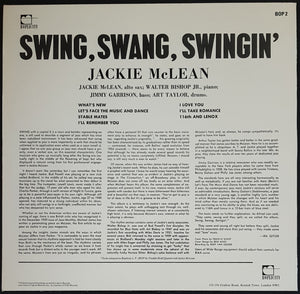 McLean, Jackie - Swing Swang Swingin'