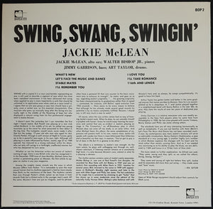 McLean, Jackie - Swing Swang Swingin'