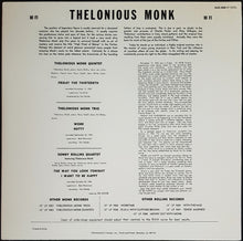 Load image into Gallery viewer, Thelonious Monk - Thelonious Monk / Sonny Rollins
