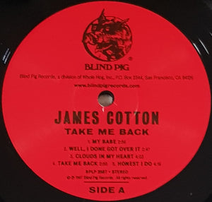 James Cotton - Take Me Back