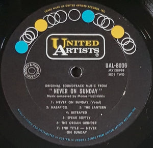 Manos Hadjidakis - Never On Sunday (Original Soundtrack Music From)