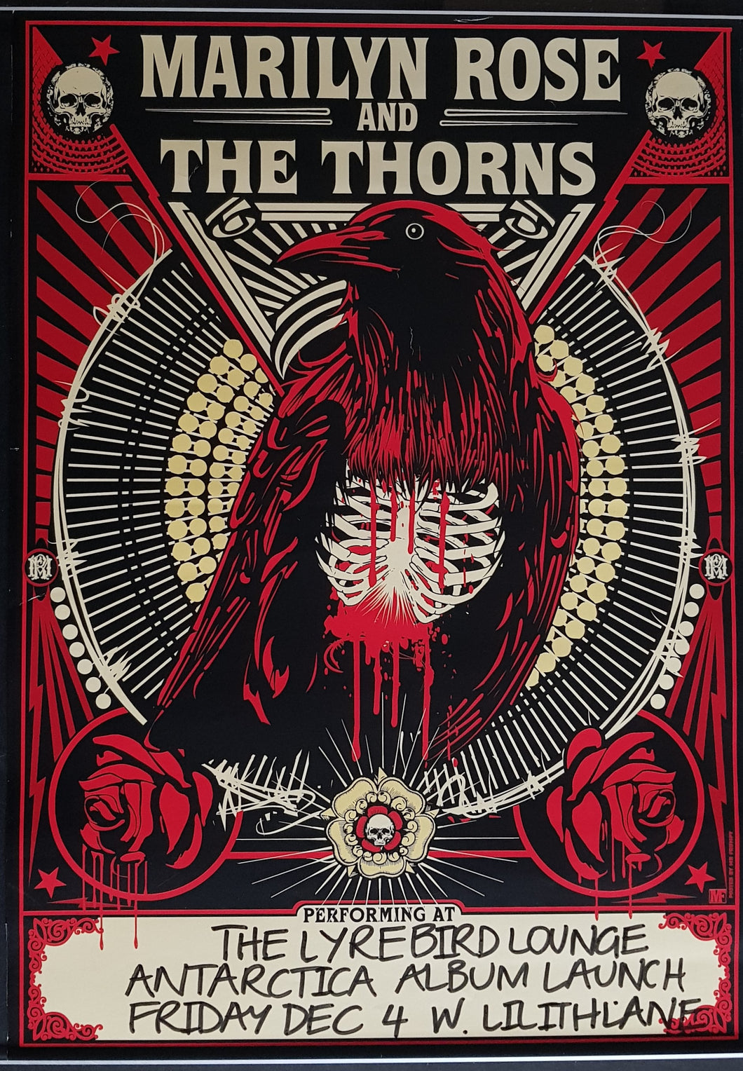 Rose, Marilyn & The Thorns - Antarctica Album Launch