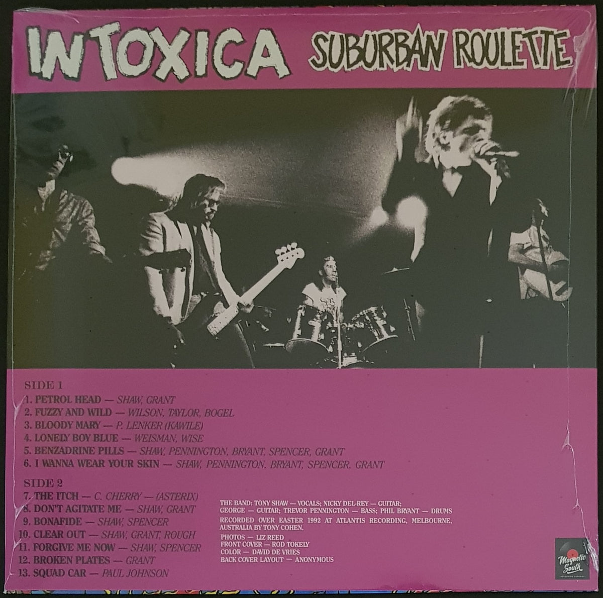 Intoxica - Suburban Roulette - Purple Vinyl – Vicious Sloth Collectables