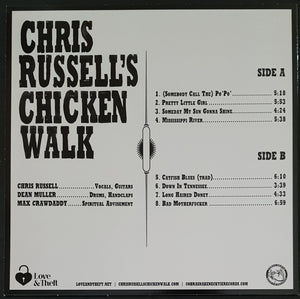 Chris Russell's Chicken Walk - Shakedown - Silver Vinyl