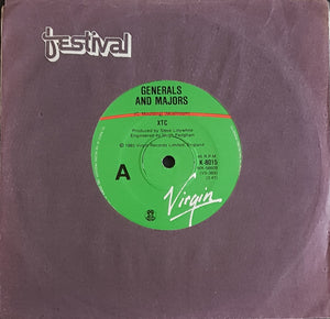 XTC - Generals And Majors