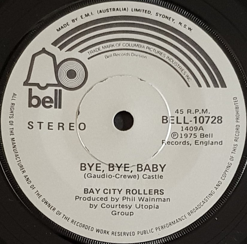 Bay City Rollers - Bye, Bye, Baby