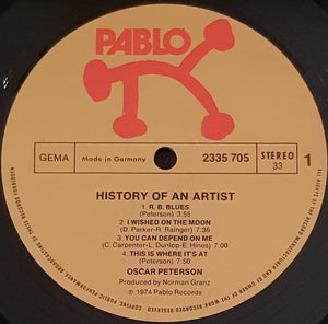 Peterson, Oscar - The History Of An Artist