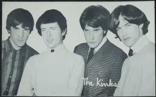 Load image into Gallery viewer, Kinks - 1960&#39;s Black &amp; White Band Picture Card