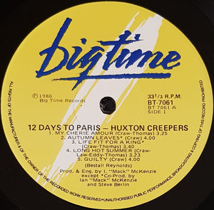 Huxton Creepers - 12 Days To Paris - Autographed