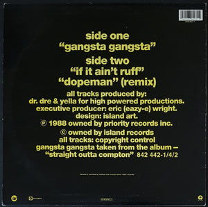 N.W.A. - Gangsta Gangsta