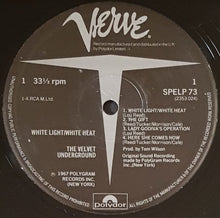 Load image into Gallery viewer, Velvet Underground - White Light / White Heat