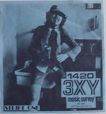 AC/DC - 3XY Music Survey Chart