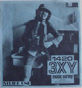 AC/DC - 3XY Music Survey Chart