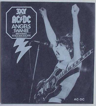 AC/DC - 3XY Music Survey Chart