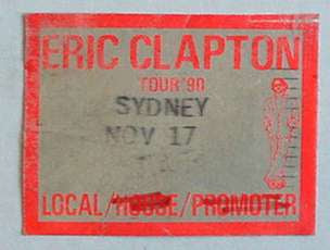 Clapton, Eric - Tour '90