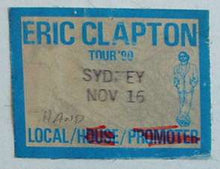 Load image into Gallery viewer, Clapton, Eric - Tour &#39;90