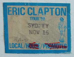 Clapton, Eric - Tour '90