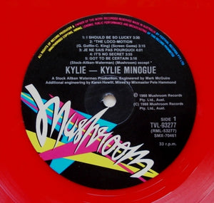 Kylie Minogue - Kylie - Red Vinyl