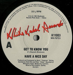 Have A Nice Day - Get To Know You
