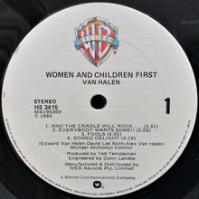 Load image into Gallery viewer, Van Halen - Women And Children First