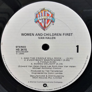 Van Halen - Women And Children First