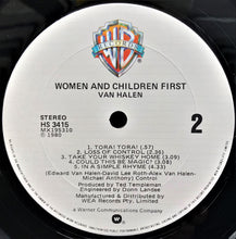 Load image into Gallery viewer, Van Halen - Women And Children First
